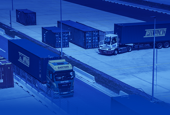 TAILWIND and GARTNER truck – Europe-wide logistics network with more than 10 routes to Southern and Eastern Europe.
