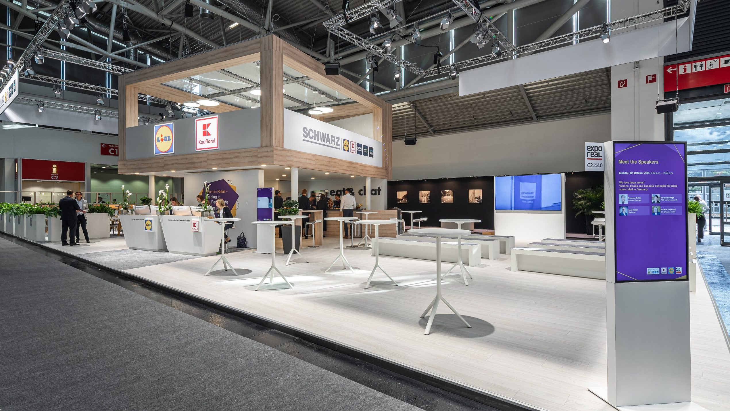 Der Auftritt der Unternehmen der Schwarz Gruppe auf der Expo Real 2025