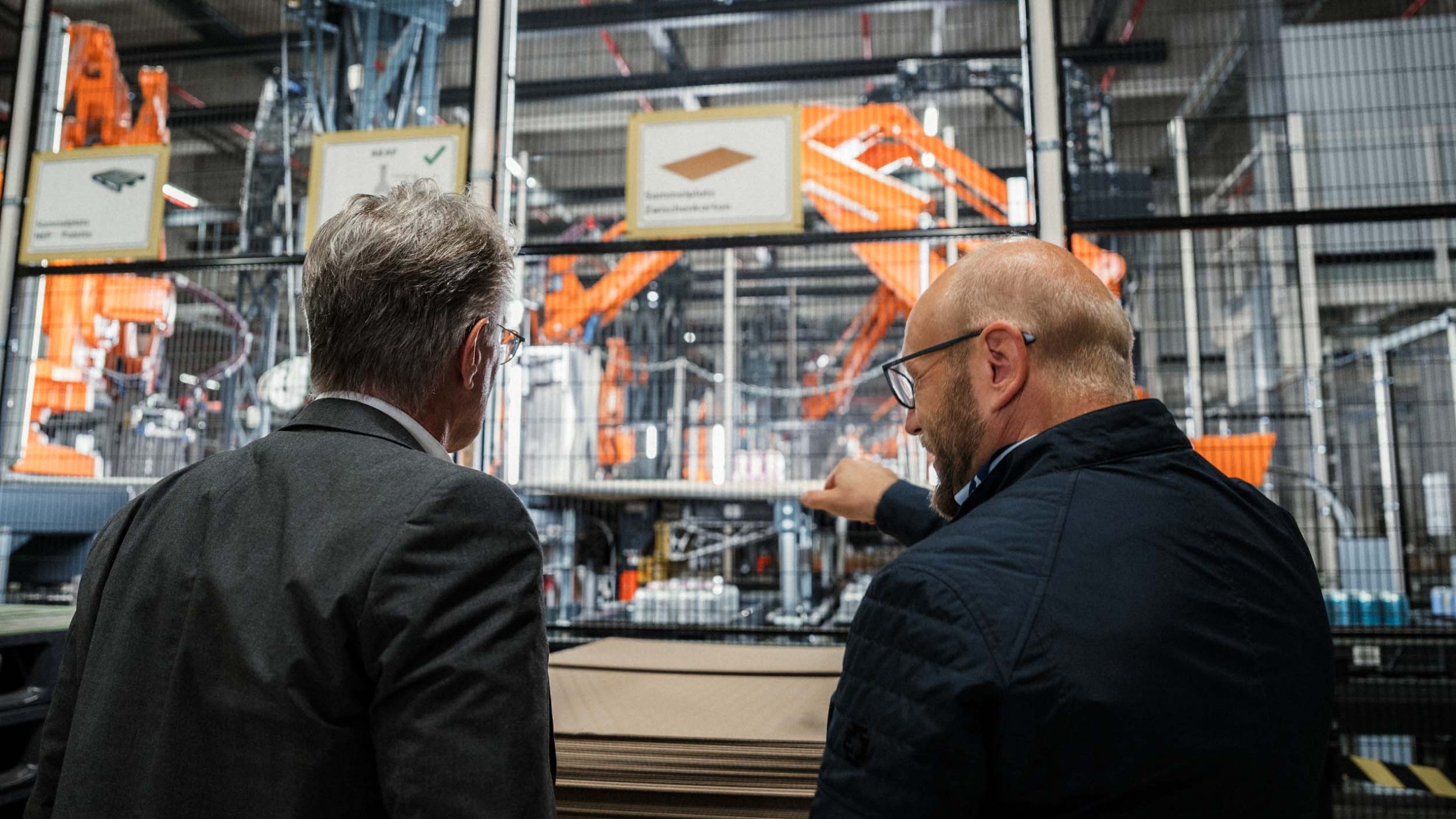 Kommissionierungsanlage beim Future Day 2026