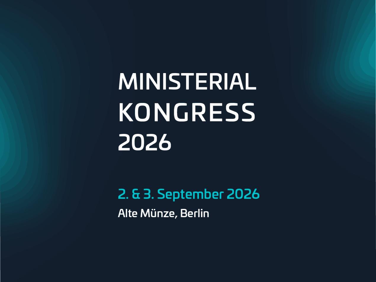 Ministerialkongress 2026 mit Workspace by STACKIT