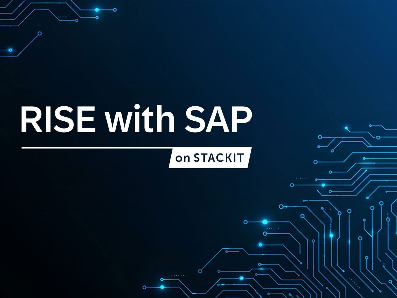 Hero Image Rise with SAP on STACKIT