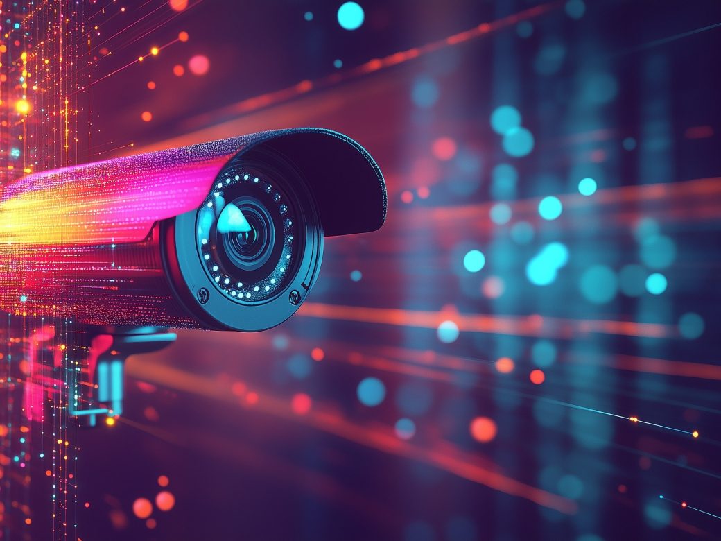 System observability and monitoring with a surveillance camera in the digital network