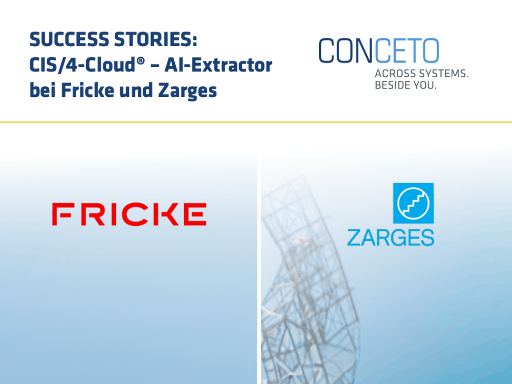 CONCETO Success Stories Fricke und Zarges