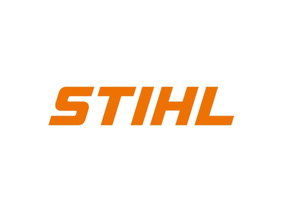 Das STIHL-Logo, das den Schriftzug „STIHL“ in Orange zeigt.