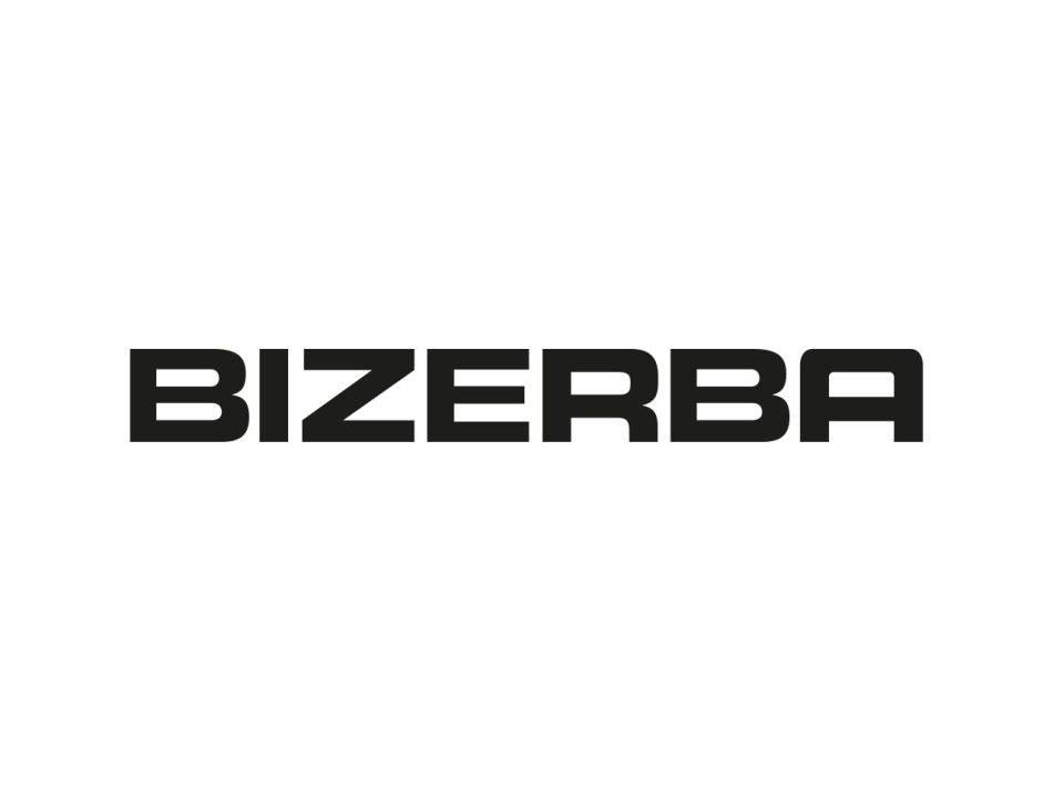 Logo von Bizerba, das den Schriftzug „BIZERBA“ in Großbuchstaben zeigt.