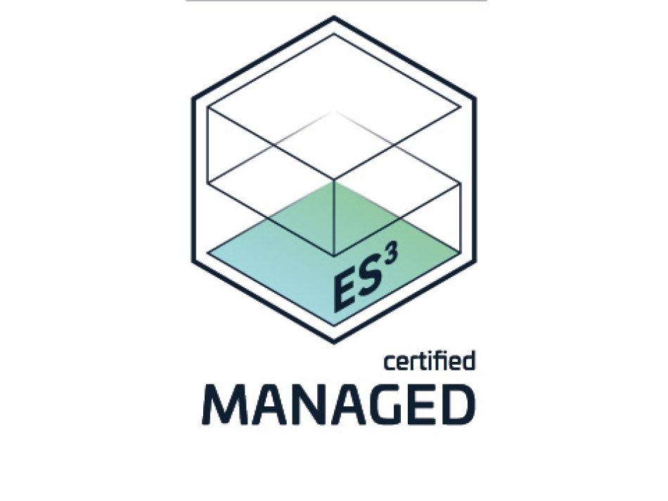 ES3 certified managed Badge
