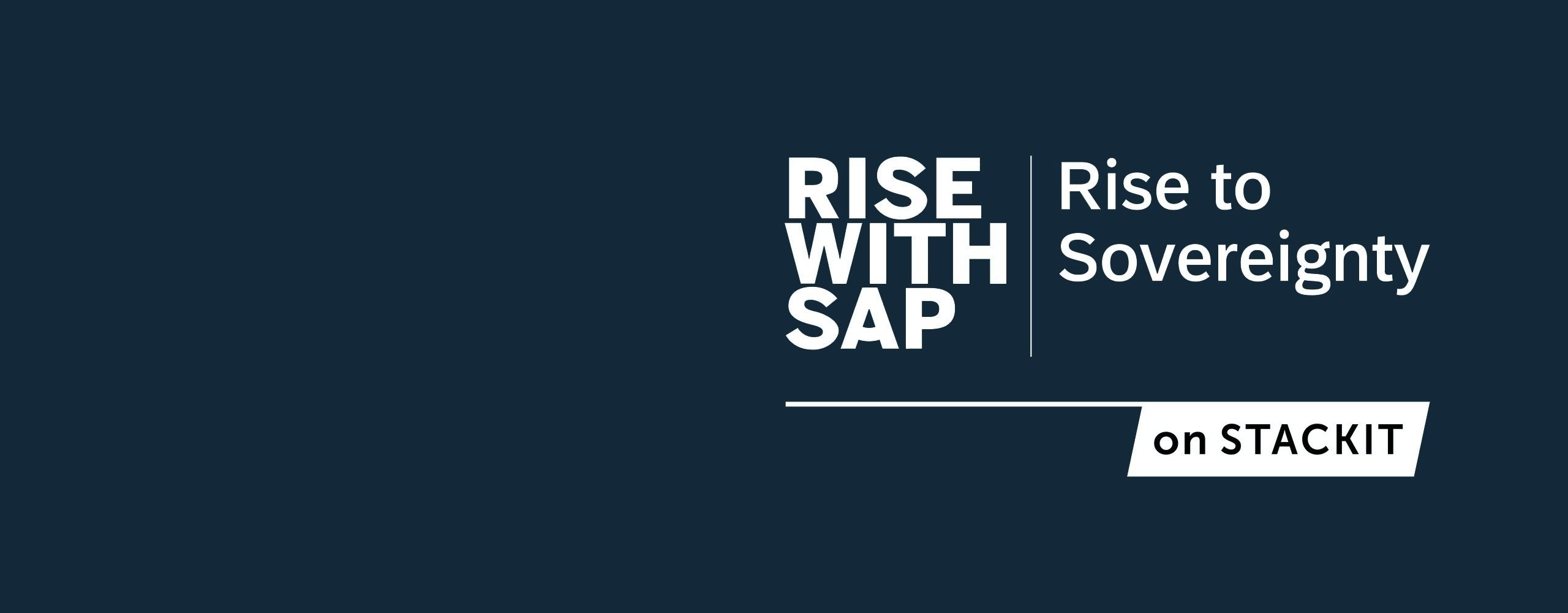 Logo von RISE with SAP on STACKIT