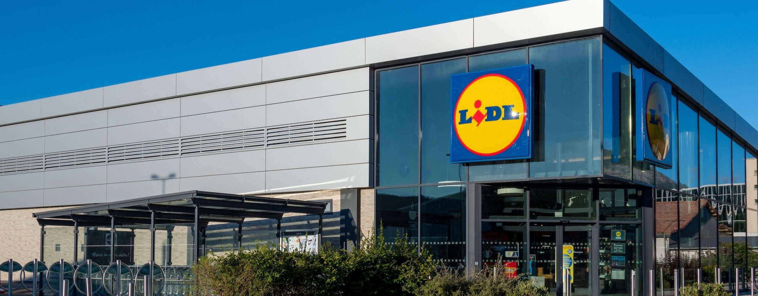 Lidl Filiale von außen