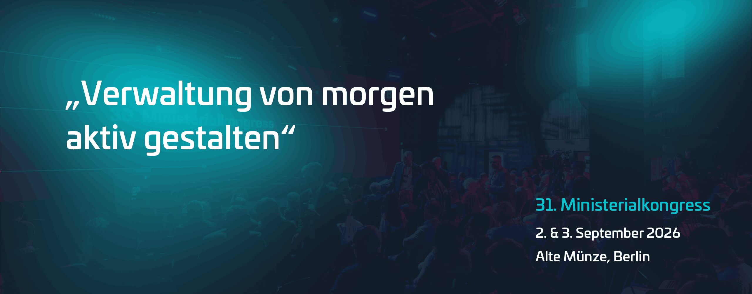 31. Ministerialkongress 2026 mit Workspace by STACKIT