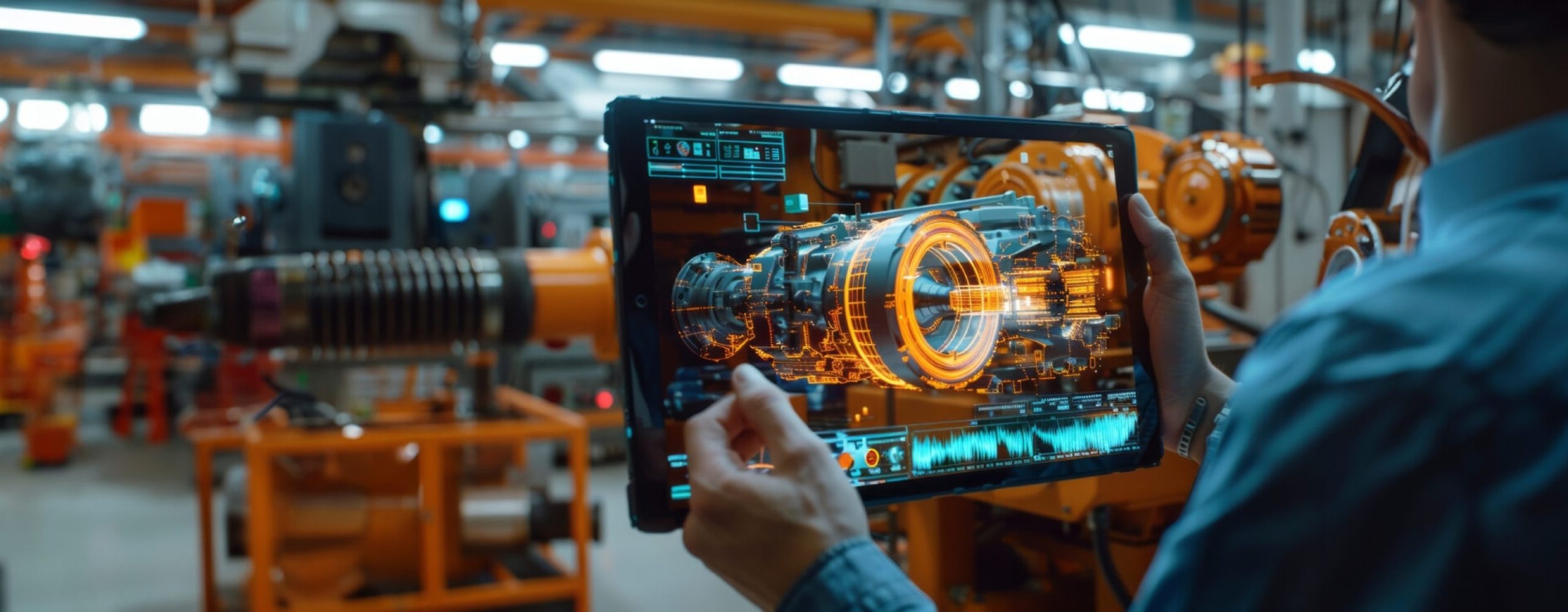 Industrial production monitoring on the tablet