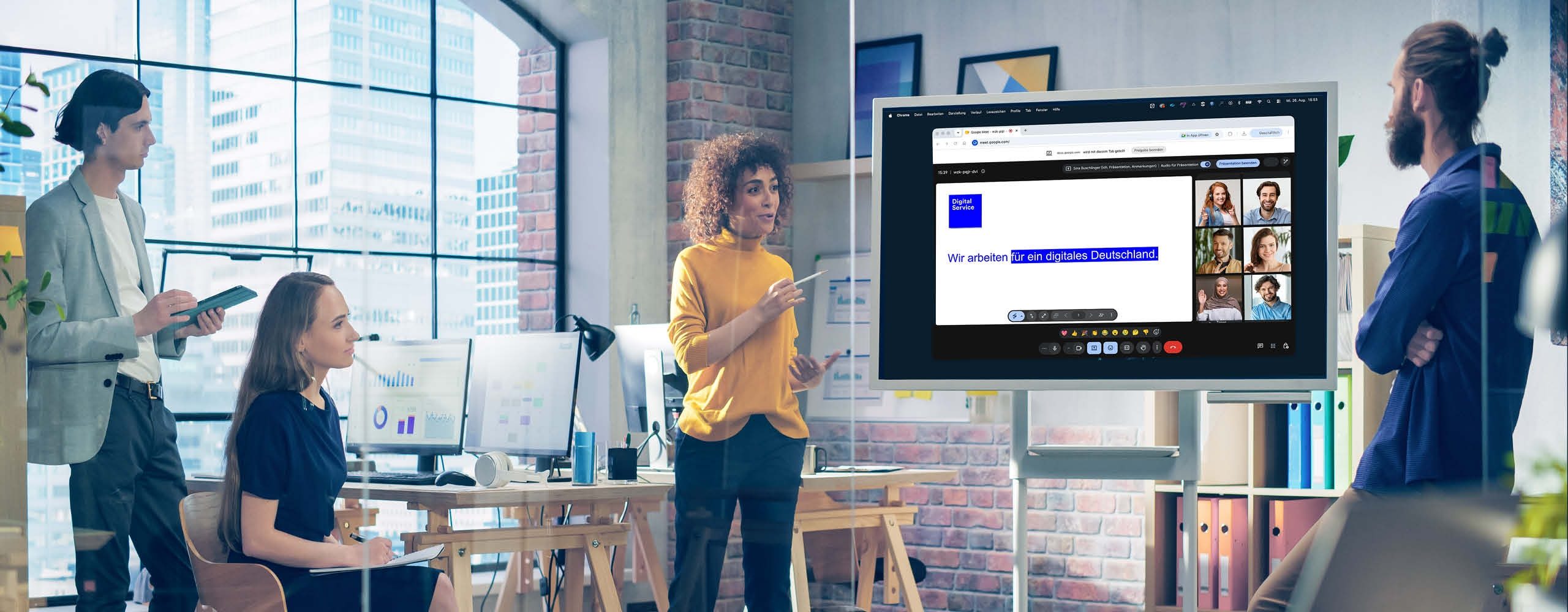 Workspace-Google-Meet-Präsentation