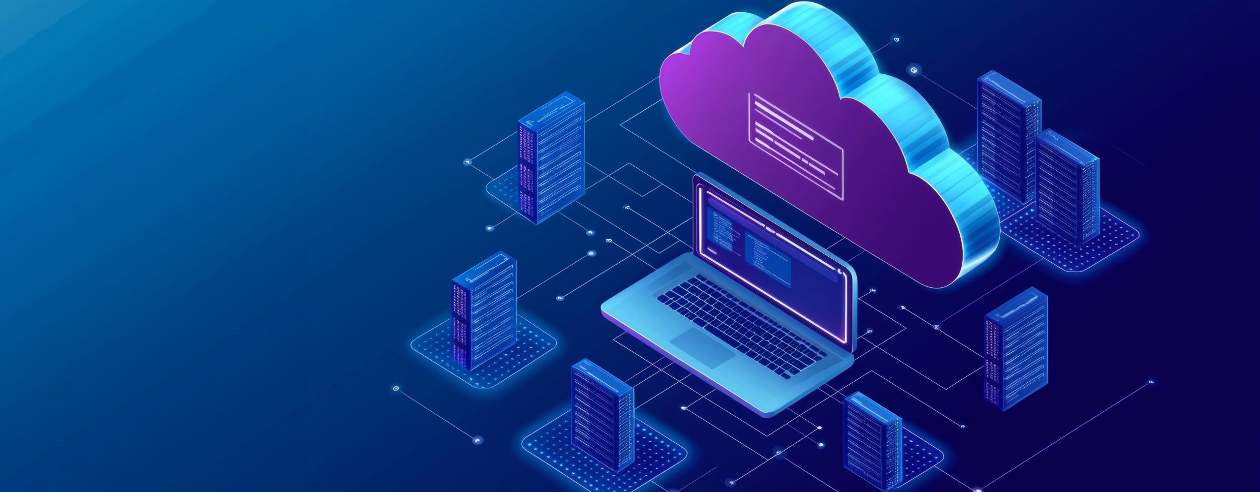 OpenSearch Service und Datenzugriff über Laptop auf Cloud-Server-Infrastruktur