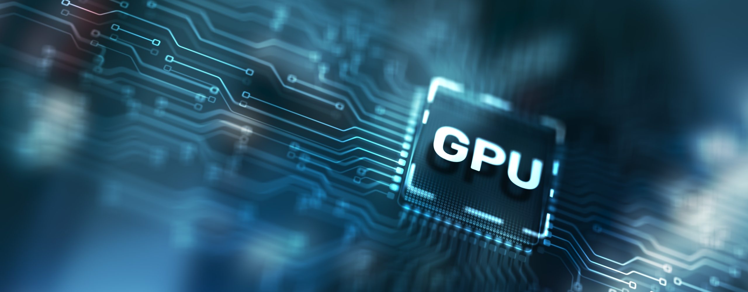 Grafikprozessor auf Serverrack