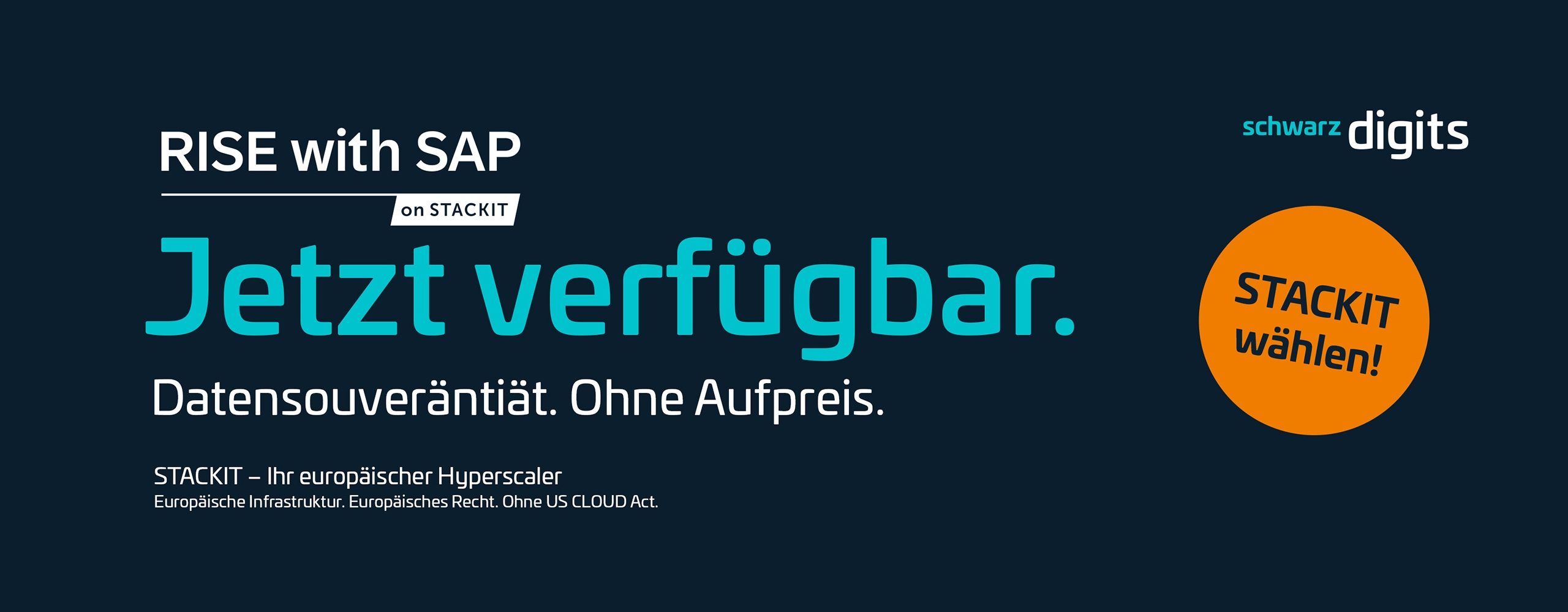 Rise with SAP on STACKIT ist verfügbar