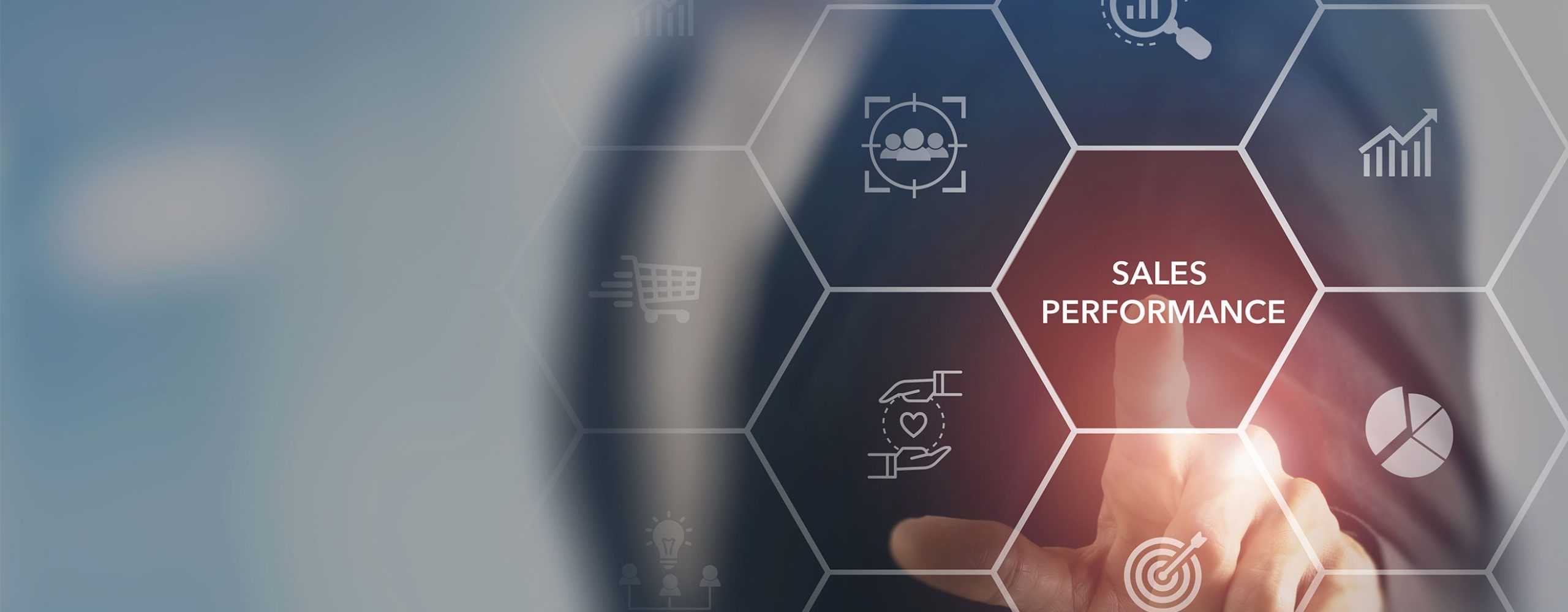 Digital interface representing AI sales bots and automated workflows for optimizing sales performance.