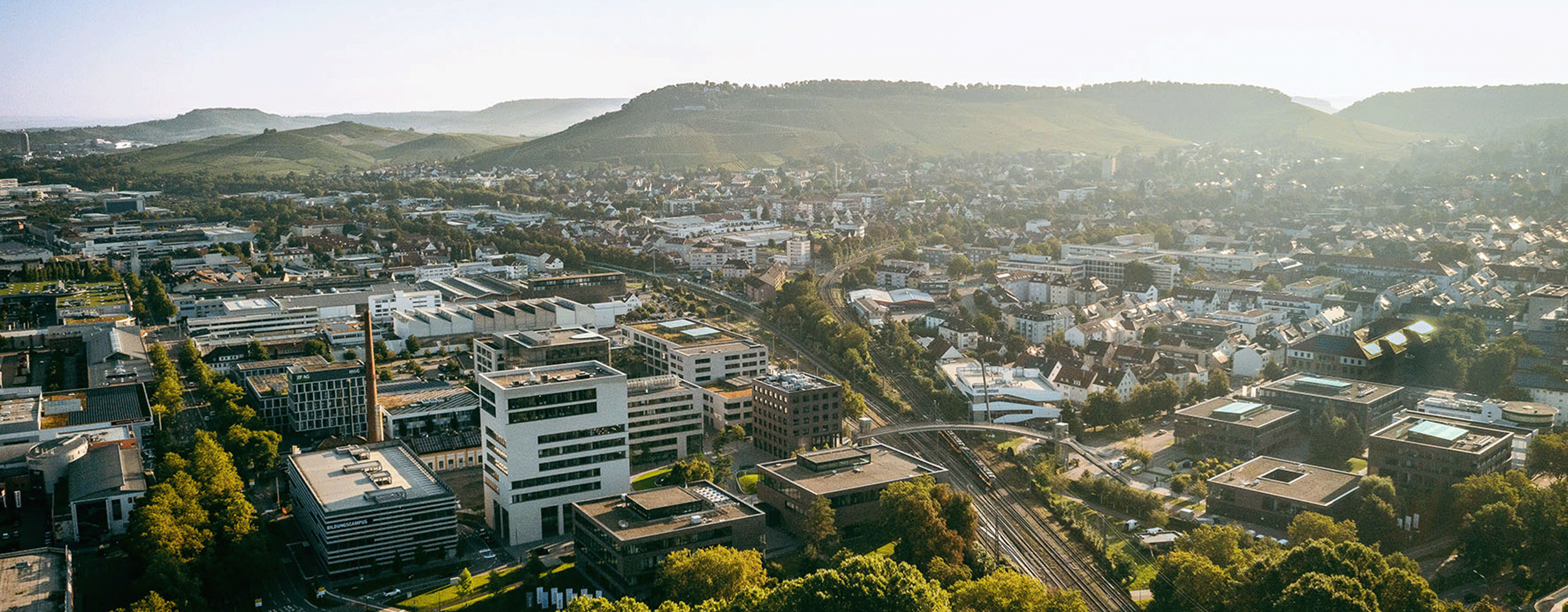Bildungscampus Blick von oben
